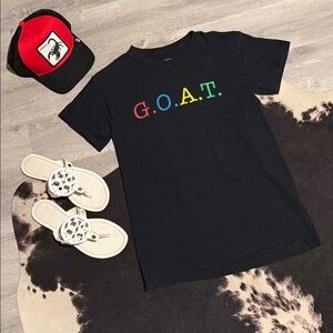 🖤Woman’s G.O.A.T Black TeeShirt•Size:Small🖤